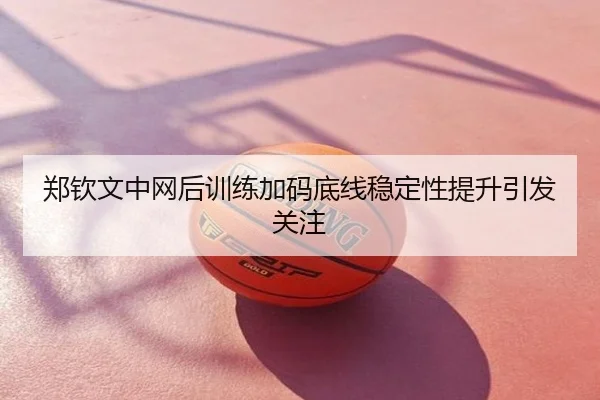 郑钦文中网后训练加码底线稳定性提升引发关注